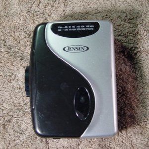 Vintage Jensen Portable AM / FM Stereo Cassette Player SCR-68C Tested Works